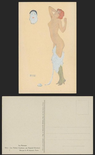 Raphael kirchner old postcard - old,