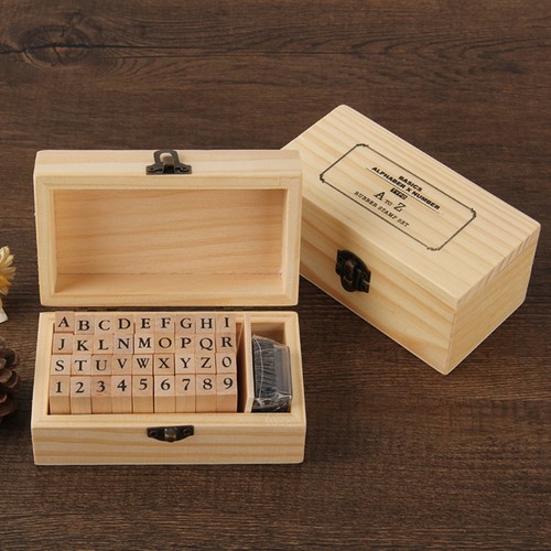 Wooden alphabet letter number - wooden,