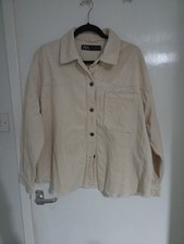 Zara Women's Cord Button Up
