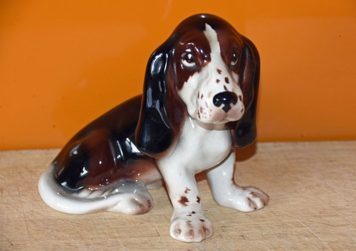 Sylvac beige brown basset - beige,