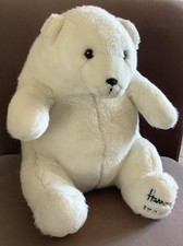 Harrods Vintage Polar Teddy Bear Christmas 1989