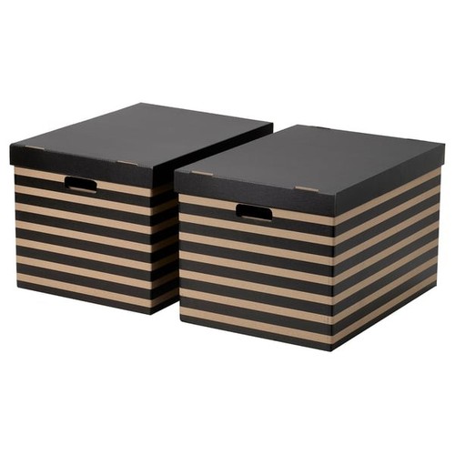 Large storage boxes with lids - large,