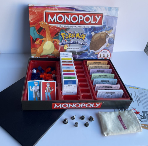 Monopoly pokemon kanto - kanto, edition