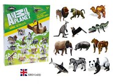 Animal Planet 3D Puzzle Set -