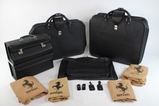 1989-95 Ferrari 348 Complete 5-Piece Schedoni Leather Luggage Case Set GTS GTB