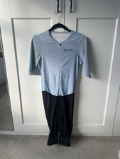 Nopinz Men's Pro-1 Evo Tri Suit Blue Black, Medium Tall