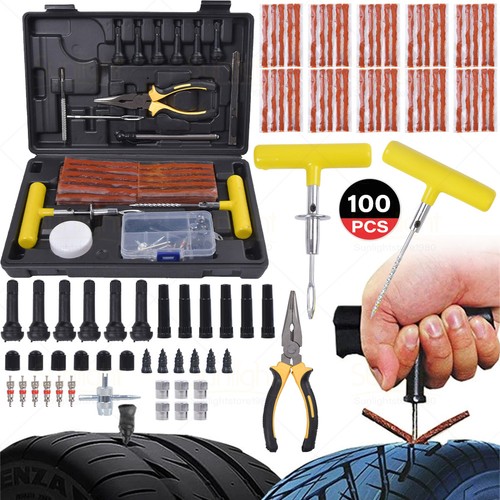 Tyre puncture repair tools - tyre, kit