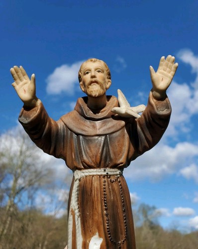 Vtg francis catholic - francis, 8”