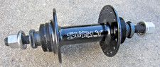 Surly Rear Track Fixed Freewheel Rear Hub 32 Hole Flip Flop 120mm Black Alloy