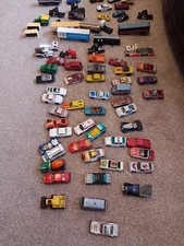 A Bundle Of Matchbox/Lesney Model Cars, Trucks,Vans Etc