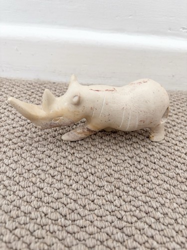 Vintage hand carved soapstone - vintage,