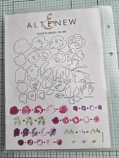 Altenew Rose Flurries 3D