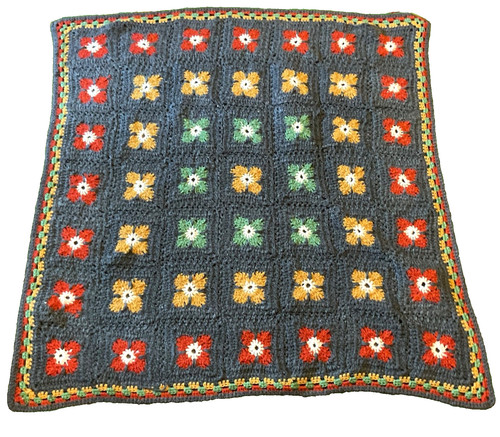 Hand crocheted orla kiely - crocheted,