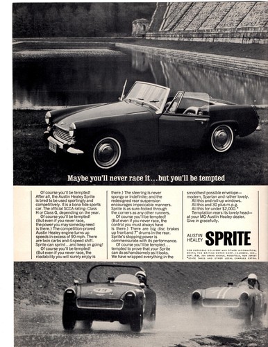 1965 austin healey - austin-healey, sprite