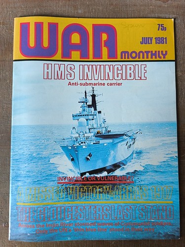 War monthly 1981 hms - war,