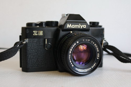 Mamiya 35mm slr film camera - slr,