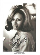 Brenda Holloway-A4 8X12" Motown Legend 2 Photo (SIGNED AUTOGRAPH WITH COA) S