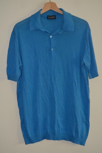 Mens john smedley blue - john,