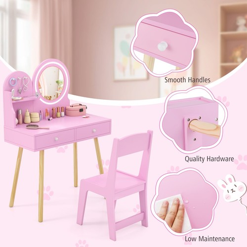 Princess dressing table chair - table,