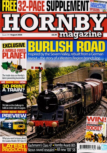 Hornby magazine - magazine, aug