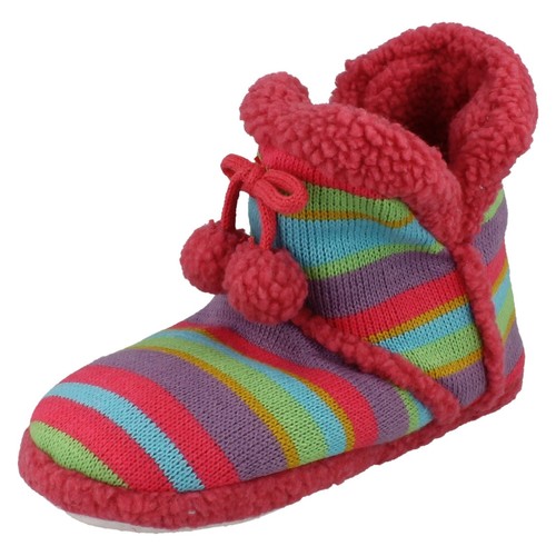 Girls spot flat - flat, pom