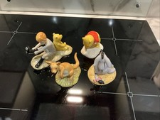 Royal Doulton Set Of 4 Winnie The Pooh Collection All In Excellent Condition