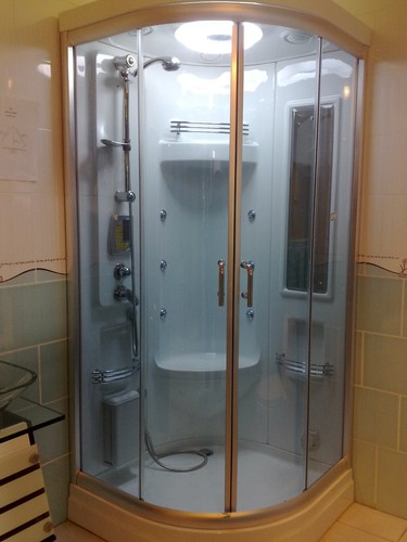 Steam shower cabin 900x900mm - cabin,