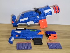 Buzz Bee Toys Air Blasters Demolisher + Night Assault Rare, Nerf Reflex, Bullets