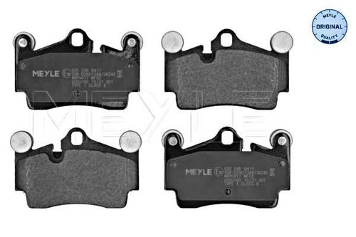 Meyle rear disc brake pad - pad, set