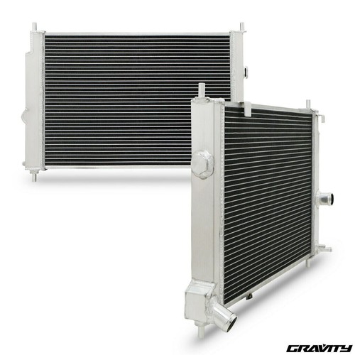 40mm aluminium race radiator - aluminium,