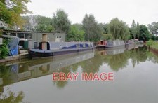 PHOTO  MOORED BOATS WEST OF SANDBACH CHESHIRE FORMERLY MOSS BRIDGE MOORINGS THIS
