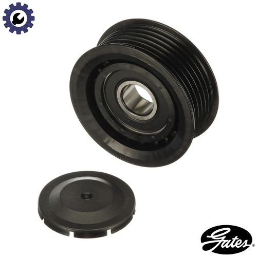 Deflectionguide pulley vribbed - deflectionguide,
