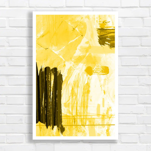 Abstract pastel painting - pastel,
