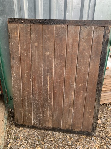 Reclaimed internal single barn - internal,