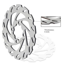 Quad rear brake disc rotor - rear,