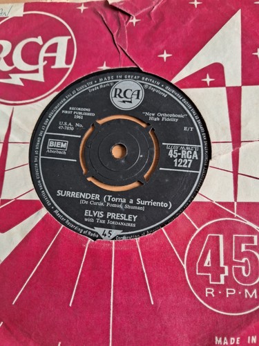 Elvis presley surrender - presley, vinyl