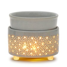 Wax melt burner ceramic 1 - wax, 3-in-1