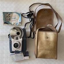 Rare Kodak Brownie Flash 20 Vintage Camera, Original Carry Bag & Instructions