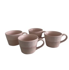 Anthropologie pink mug / cup