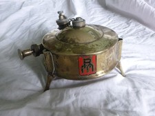 Vintage Small RM brass camping stove Good condition requires service.