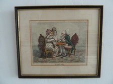 Gillray print .......Push pin