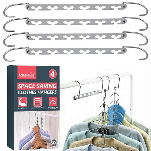 4pk space saver hangers - space,