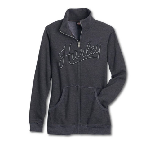 Harley davidson gray stitched - gray,