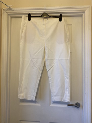 Cream white cropped - m&s,