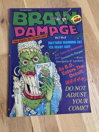 Vintage brain damage comic vol - damage,