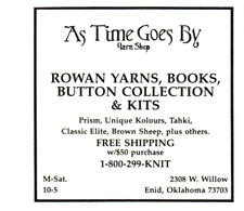 As Time Goes By Yarn Shop Knit