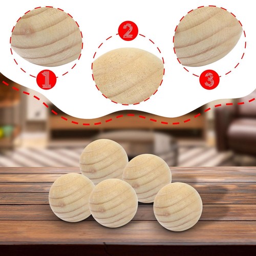 5pcs wooden balls for - 5pcs, crafts