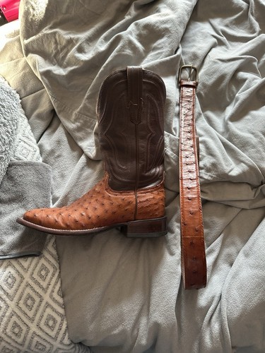 Size 0us tecovas ostrich - size, 8.0us