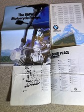 BMW Motorcycle Range 1982 &