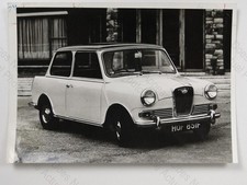 Wolseley Hornet Classic Car Automobile HUF 851F TV Times Press Photo 1960s Photo